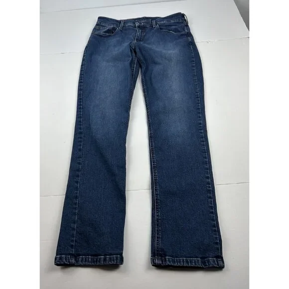 Mott & Bow Women’s Boyfriend Jeans Size 29 Medium Wash Blue Stretch 29x30 - Picture 3 of 16